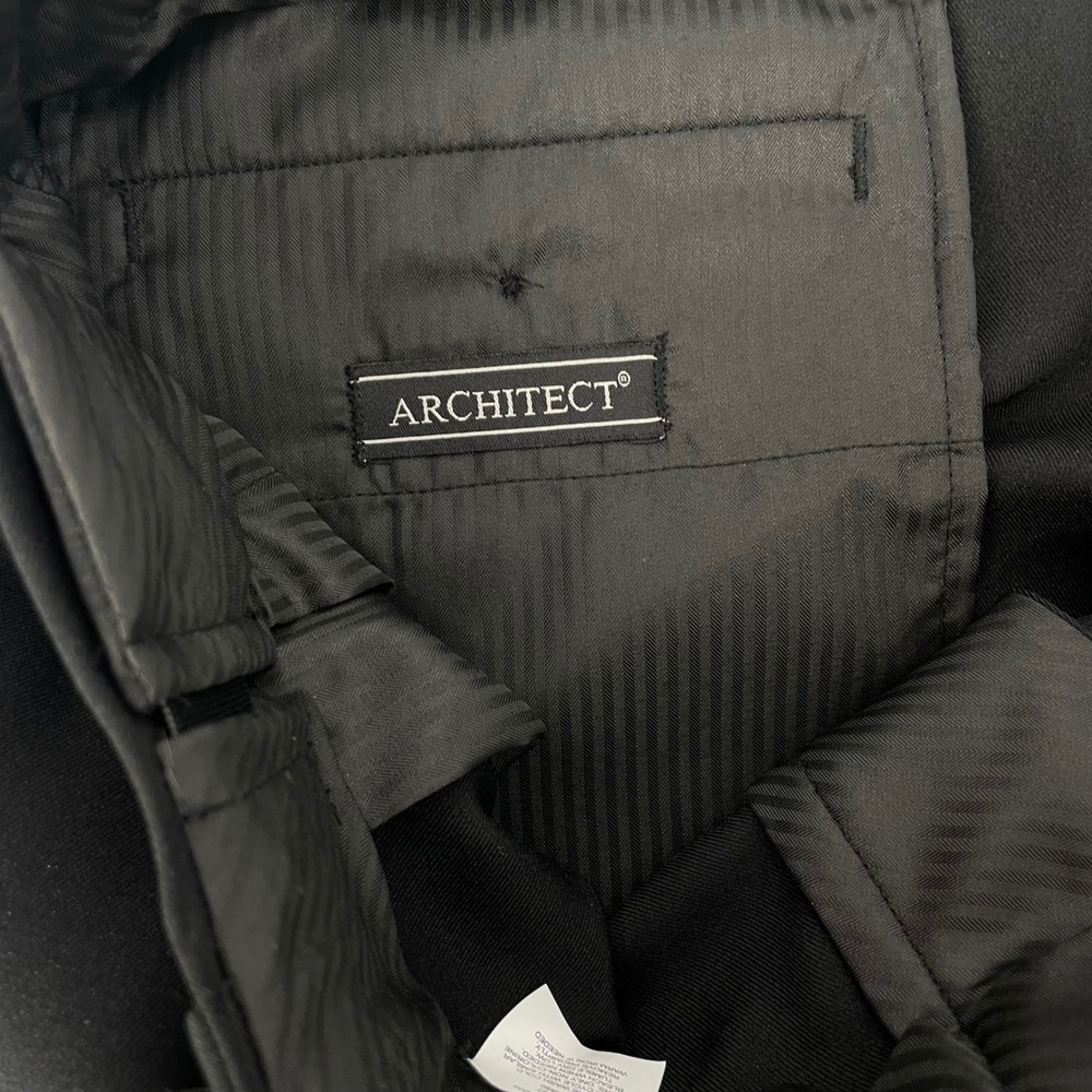 ARCHITECT Men 38x30 Black Classic Fit Wrinkle Free Dress Pants‎ Stretch Extender - Picture 3 of 10